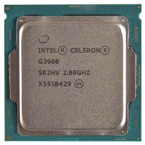 Процессор Intel Celeron G3900 Skylake, OEM