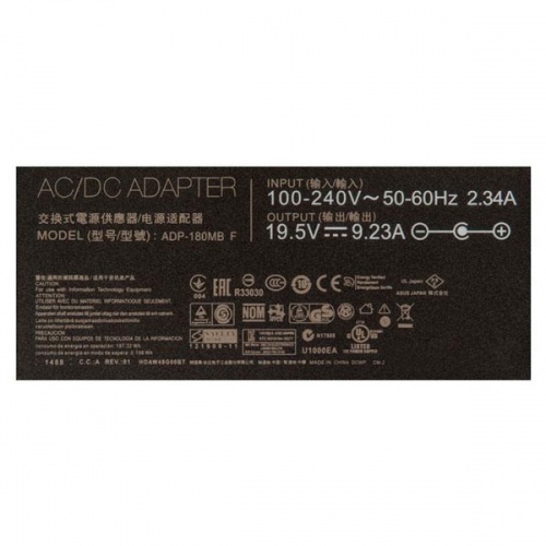 Блок питания для ноутбука Asus ADP-180MB F (19.5V/9.23A/180W/6.0x3.7) фото 4