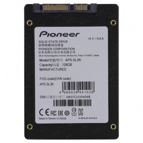 SSD накопитель 2.5" Pioneer 120Gb фото 2