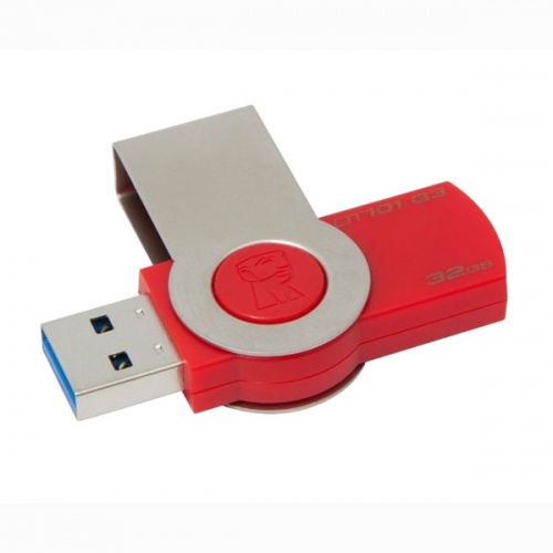 Флешка Kingston DataTraveler 101 G3 32Gb Red фото 2