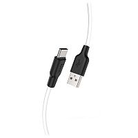 Кабель Hoco X21 Plus USB AM-USB Type-C White (1 м)
