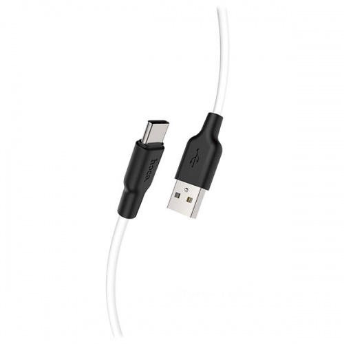 Кабель Hoco X21 Plus USB AM-USB Type-C White (1 м)