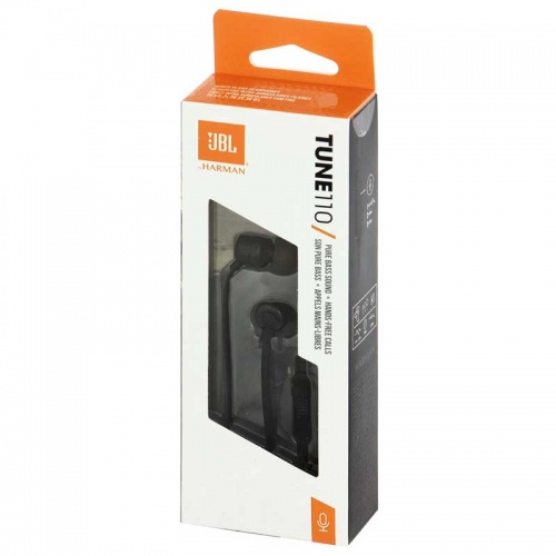 Гарнитура JBL T110 Black фото 4