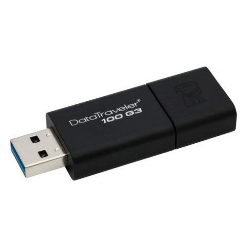 Флешка Kingston DataTraveler 100 G3 32Gb Black фото 3