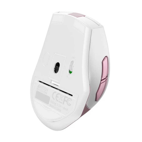 Мышь A4Tech Fstyler FG35 Pink-White Wireless фото 3