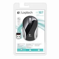 Мышь Logitech M187 Mini Wireless Black-White