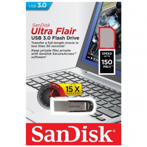 Флешка Sandisk CZ73 Ultra Flair USB 64Gb фото 2 Флешка Sandisk CZ73 Ultra Flair USB 64Gb фото 2