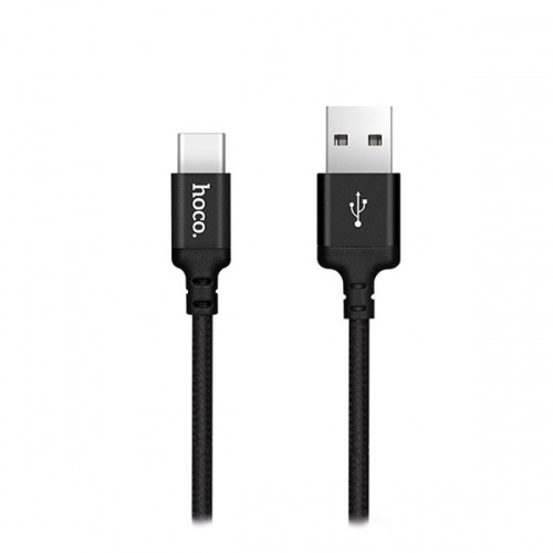 Кабель Hoco X14 USB AM-USB Type-C Black (1 м)