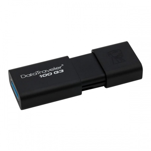 Флешка Kingston DataTraveler 100 G3 16Gb Black фото 2