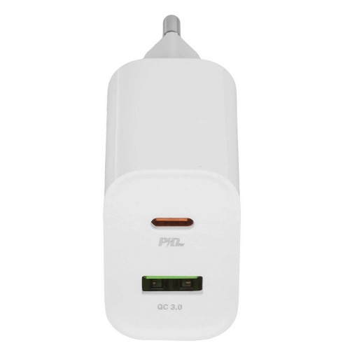 Зарядное устройство Hoco C80A PD20W + QC 3.0 White фото 3