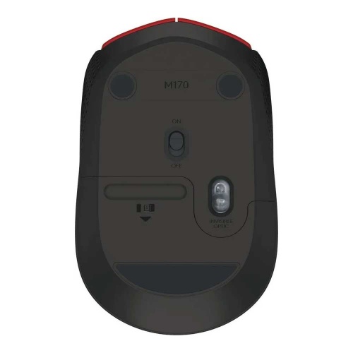 Мышь Logitech M170 Wireless Black-Red фото 4