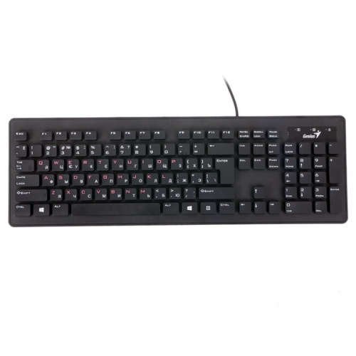 Комплект (клавиатура и мышь) Genius SlimStar C130 Black USB фото 2