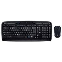 Комплект (клавиатура и мышь) Logitech Combo MK330 Wireless Black