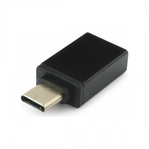 Адаптер Cablexpert OTG USB 3.0 AF-Type-C Black фото 2