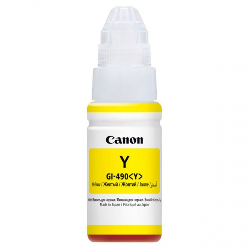 Чернила Canon GI-490 Y Yellow, 70ml