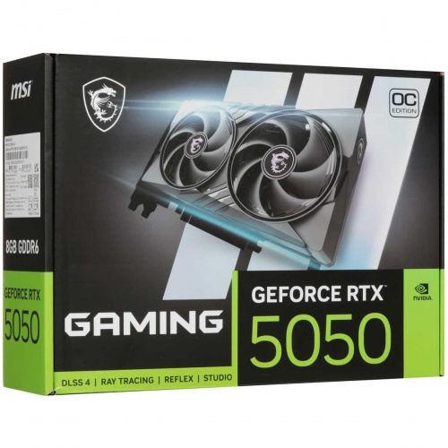 Видеокарта MSI GeForce RTX 5050 8G GAMING OC фото 6