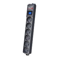 Сетевой фильтр ZIS Pilot S (1.8 м, 6 розеток, серый)