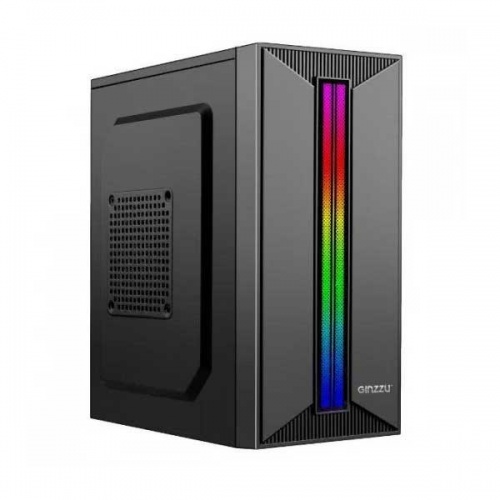 Корпус Ginzzu B350 mATX RGB Black фото 2