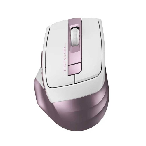 Мышь A4Tech Fstyler FG35 Pink-White Wireless фото 2