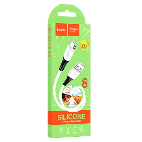 Кабель Hoco X82 USB AM-USB Type-C White (1 м) фото 3