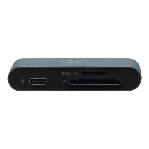 Картридер USB Type-C Digma CR-СP2513-G Grey фото 3