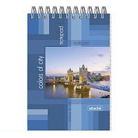 Блокнот "Colors of City" A6, 40 л, клетка