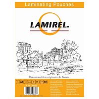 Пленка для ламинирования Lamirel А4, 125 мкм, 100 шт.