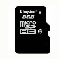 Карта памяти microSDHC Kingston 8Gb Class 10 UHS-I