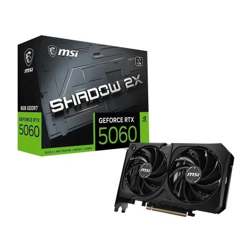 Видеокарта MSI GeForce GeForce RTX 5060 8G SHADOW 2X MAX фото 2 Видеокарта MSI GeForce GeForce RTX 5060 8G SHADOW 2X MAX фото 2