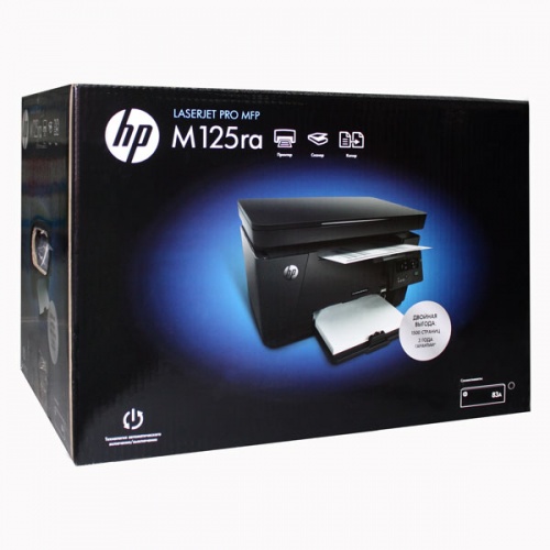 МФУ лазерный HP LaserJet Pro M125ra фото 5