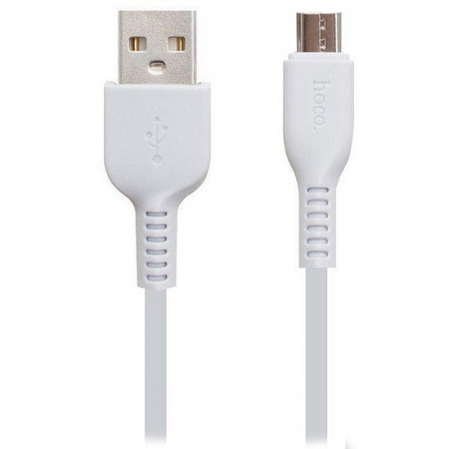 Кабель Hoco X20 USB AM-microBM White (2 м)