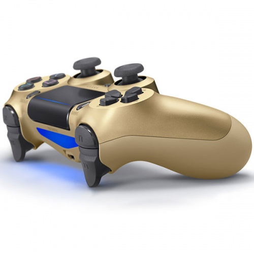 Беспроводной контроллер Sony DualShock 4 v2 (PS4) Gold фото 2