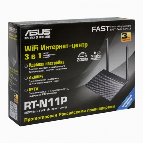 Wi-Fi роутер Asus RT-N11P фото 5