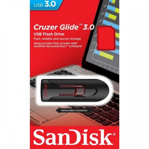 Флешка Sandisk CZ600 Cruzer Glide USB 32Gb фото 5