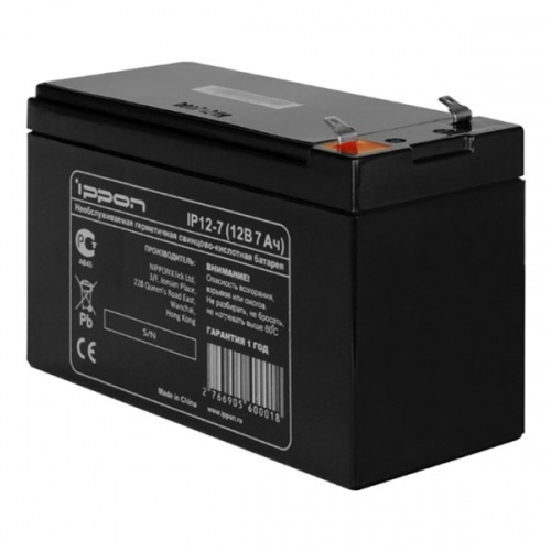 Аккумуляторная батарея Ippon IP12-7