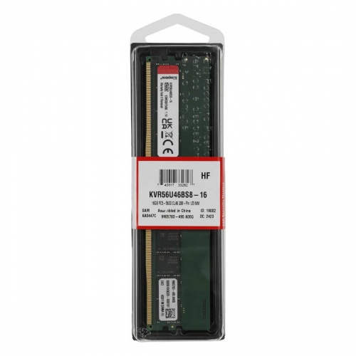 Модуль памяти DIMM Kingston KVR56U46BS8-16 DDR5 16GB 5600MHz фото 3