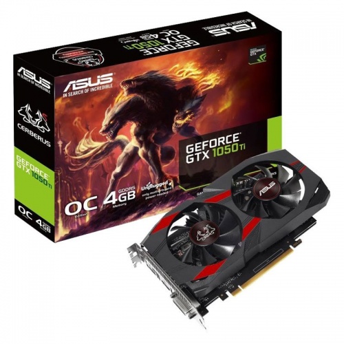 Видеокарта Asus GeForce GTX 1050 Ti Cerberus OC 4Gb, RTL фото 4