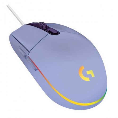 Мышь Logitech G102 LightSync Gaming Lilac USB фото 2