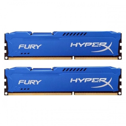 Модуль памяти DIMM Kingston HyperX Fury Blue Series HX316C10FK2/16 DDR3 2x8GB 1600MHz 