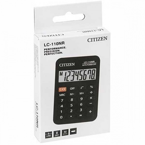 Калькулятор Citizen LC-110NR Black фото 2