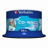 CD-R Verbatim Printable (cake box, 50)