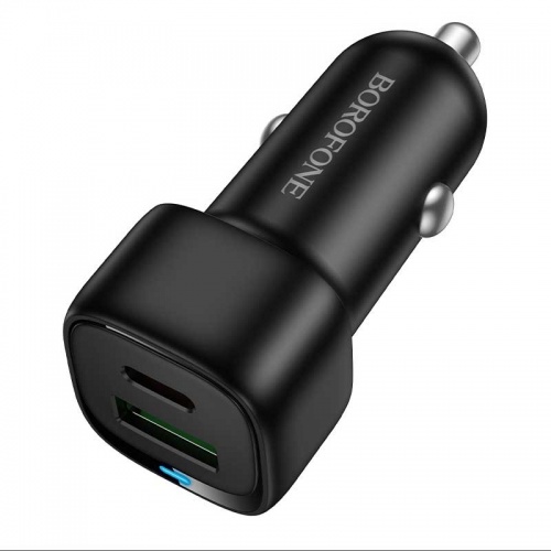 Зарядное устройство Borofone Z34B PD20W + QC 3.0 Black Зарядное устройство Borofone Z34B PD20W + QC 3.0 Black