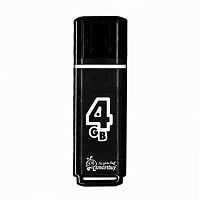 Флешка SmartBuy Glossy 4Gb Black