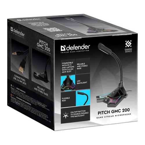 Микрофон Defender Pitch GMC 200 фото 6