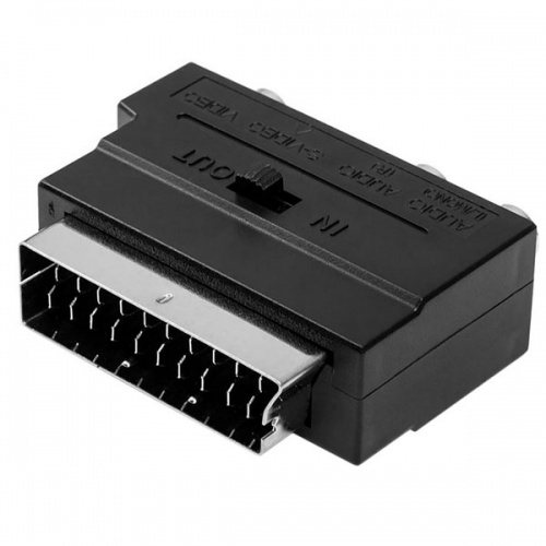 Переходник DH&R Scart/S-Video-3xRCA фото 2