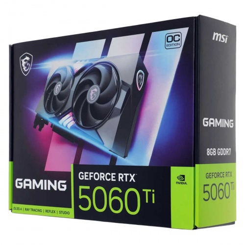 Видеокарта MSI GeForce RTX 5060 Ti GAMING OC 8G фото 4