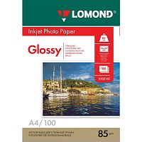 Фотобумага LOMOND глянец, А4, 85г/м2, 100 листов