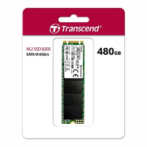 SSD накопитель M.2 SATA Transcend 820S 480Gb фото 2