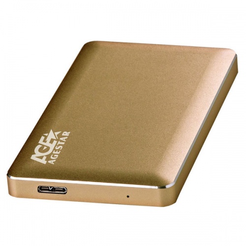 Внешний корпус для HDD 2.5" AgeStar 3UB2A16 Gold