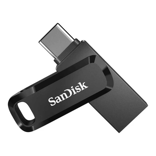 Флешка SanDisk Ultra Dual Drive Go USB Type-C 64Gb Black